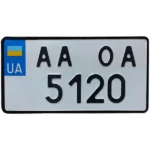 американский номер на авто