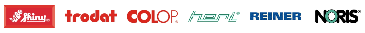 Печати и штампы Colop, Shiny, Trodat